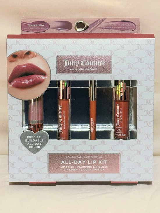 Juicy Couture Other - Juicy Couture All-Day Lip Kit - Moisturizing & Long Wear